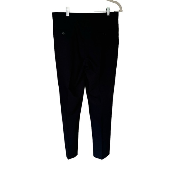 NORDSTROM Navy Trim Fit Stretch Wool Tuxedo Dress Pants Size 38W NWT - Picture 3 of 9